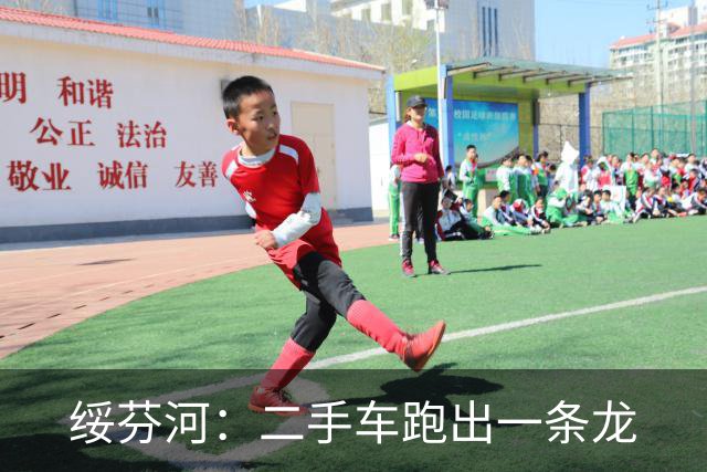 绥芬河：二手车跑出一条龙
